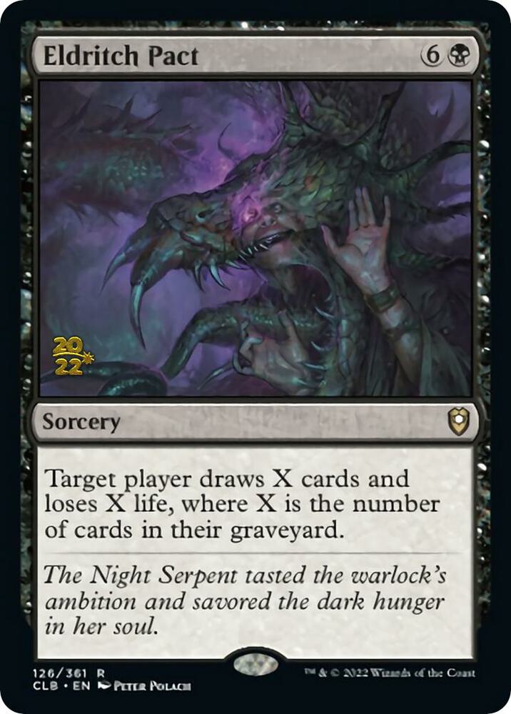 Eldritch Pact 126s/108 (Prerelease Cards)  - Foil | Good Games Modbury