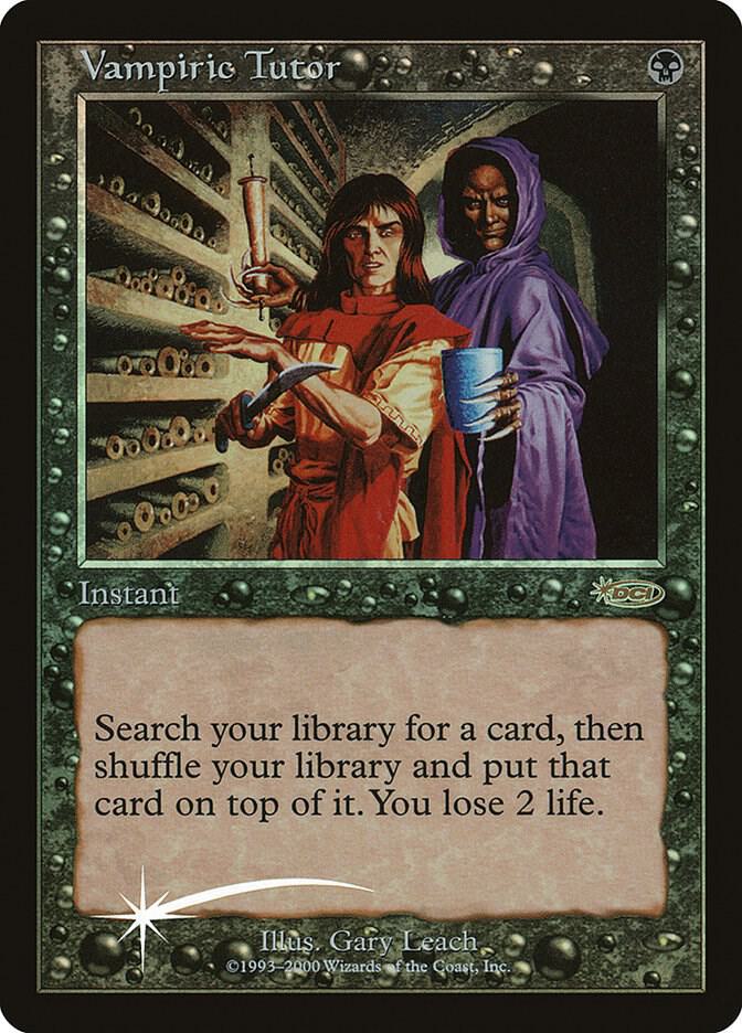 Vampiric Tutor 2/2 (Judge Promos)  - Foil | Good Games Modbury