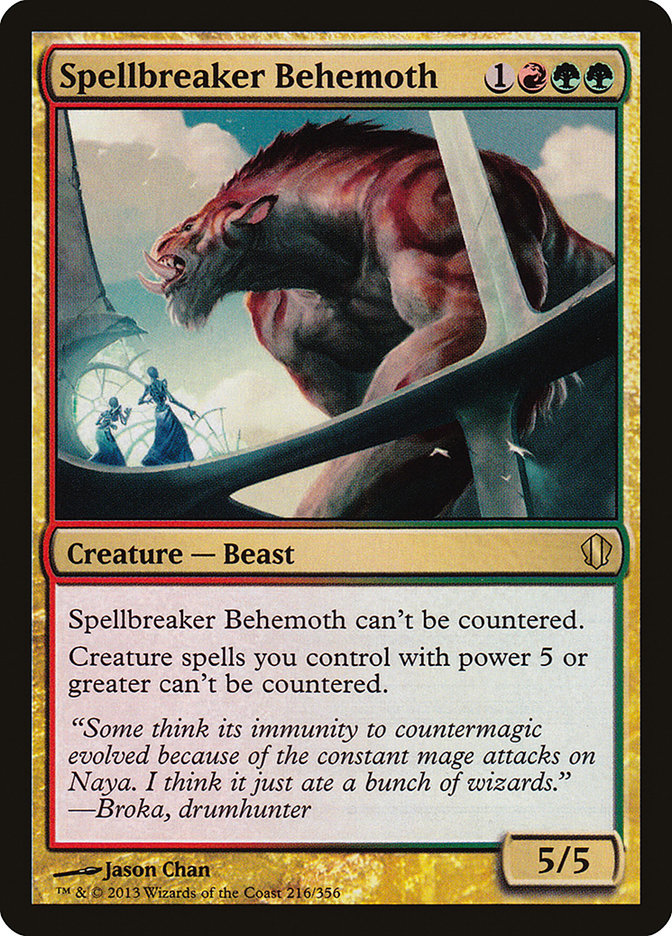 Spellbreaker Behemoth 216/356 (Commander 2013)  | Good Games Modbury