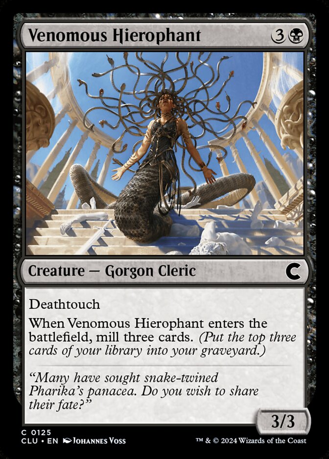 Venomous Hierophant 125/284 (Ravnica: Clue Edition)  | Good Games Modbury