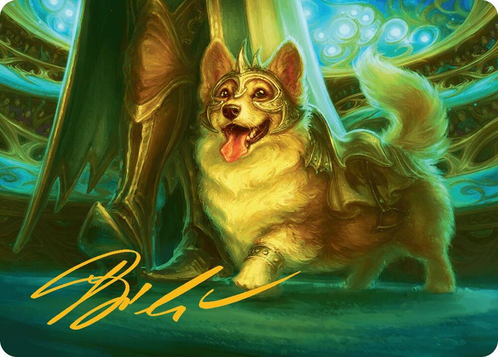 District Mascot Art Card 30 54 Gold Stamped Signature 30 (Art Series: Aetherdrift)  | Good Games Modbury