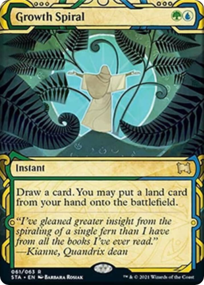 Growth Spiral 61/63 (Strixhaven: Mystical Archives)  | Good Games Modbury