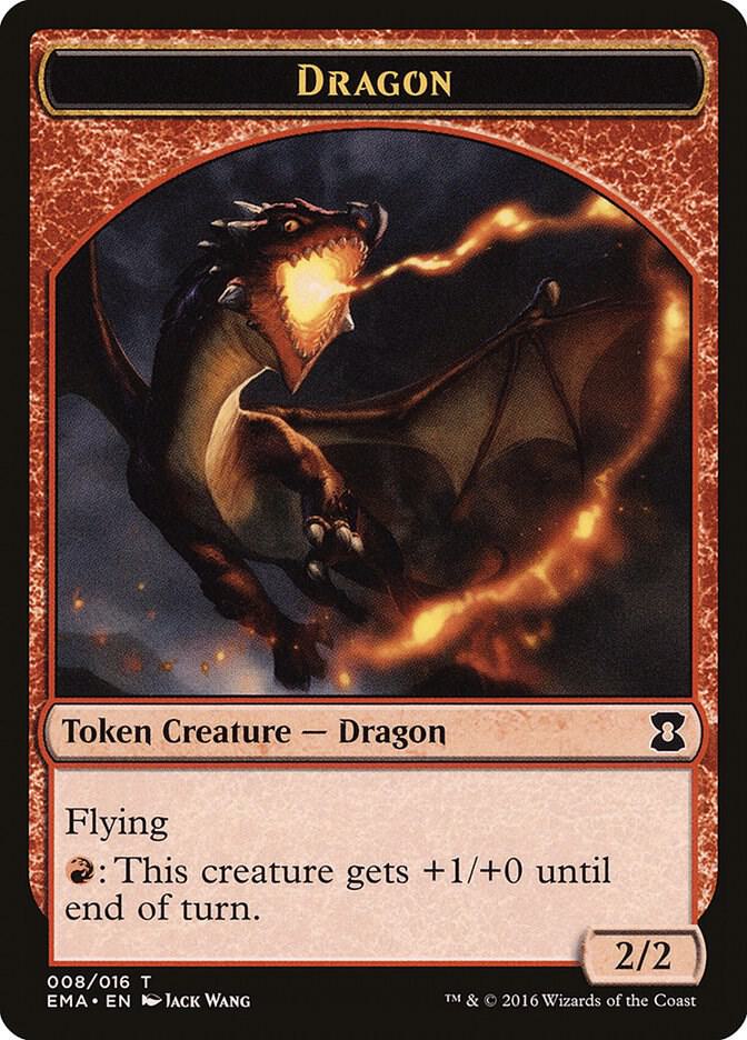 Dragon Token 8/16 (Eternal Masters)  | Good Games Modbury