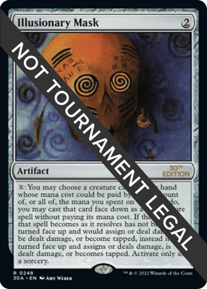 Illusionary Mask 246/594 (30th Anniversary Edition)  | Good Games Modbury
