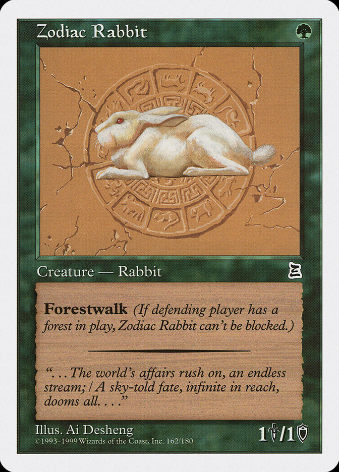 Zodiac Rabbit 162/180 (Portal Three Kingdoms)  | Good Games Modbury