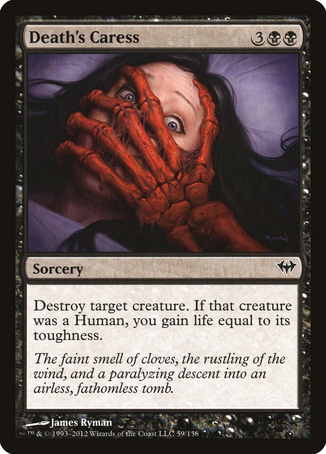 Death's Caress 59/158 (Dark Ascension)  - Foil | Good Games Modbury