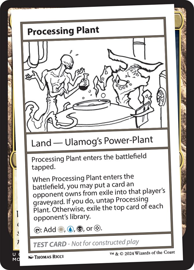 Processing Plant 617/390 (Mystery Booster 2 Playtest Cards)  | Good Games Modbury