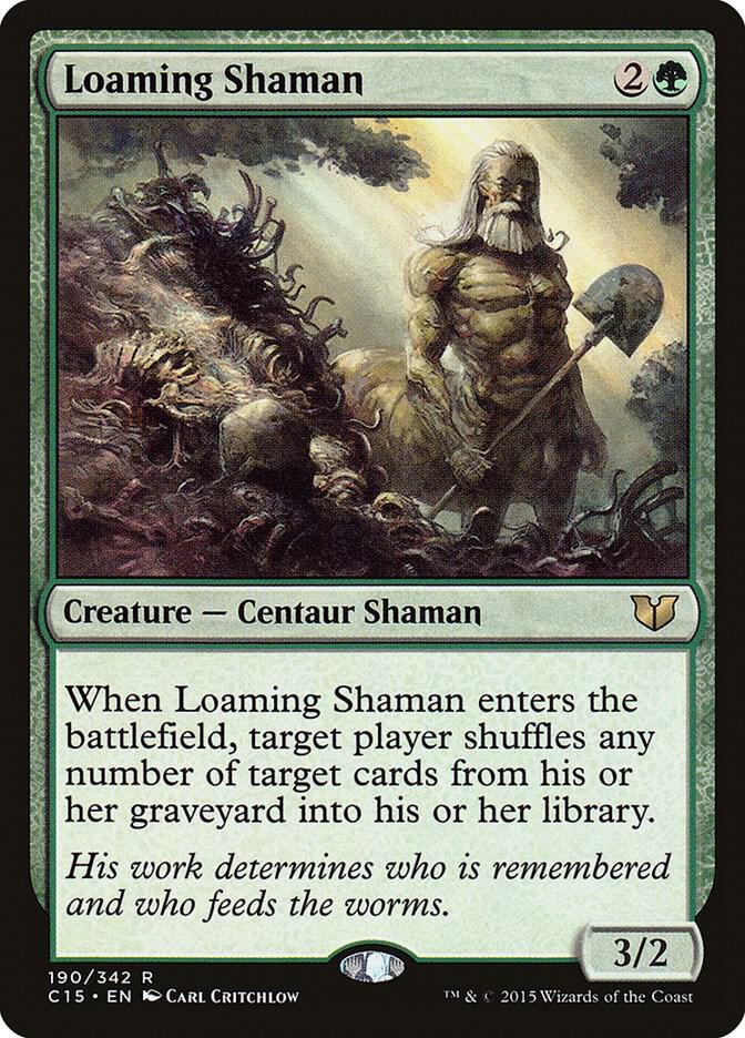 Loaming Shaman 190/342 (Commander 2015)  | Good Games Modbury