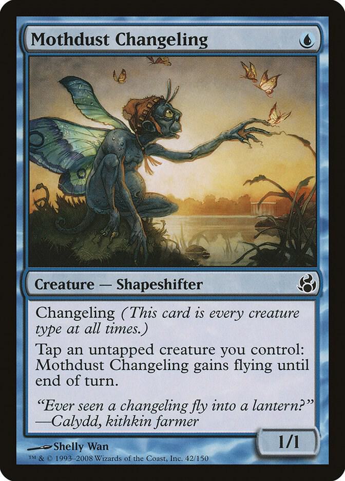 Mothdust Changeling 42 (Morningtide)  - Foil | Good Games Modbury