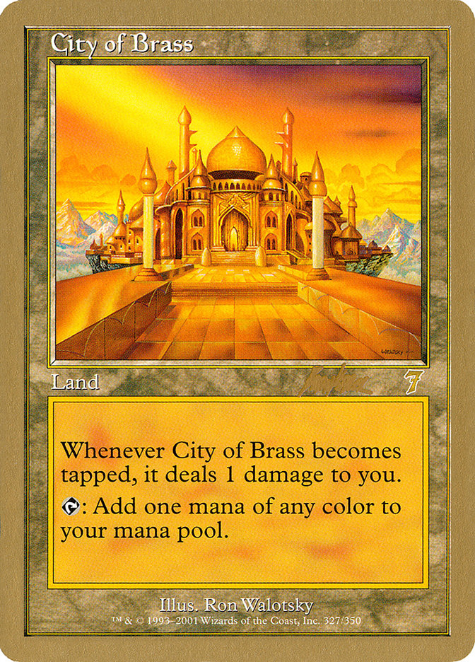 City of Brass (Brian Kibler) [World Championship Decks 2002] | Good Games Modbury