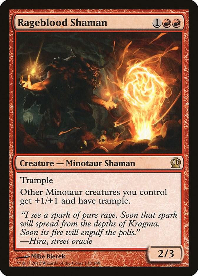 Rageblood Shaman 138/249 (Theros)  | Good Games Modbury