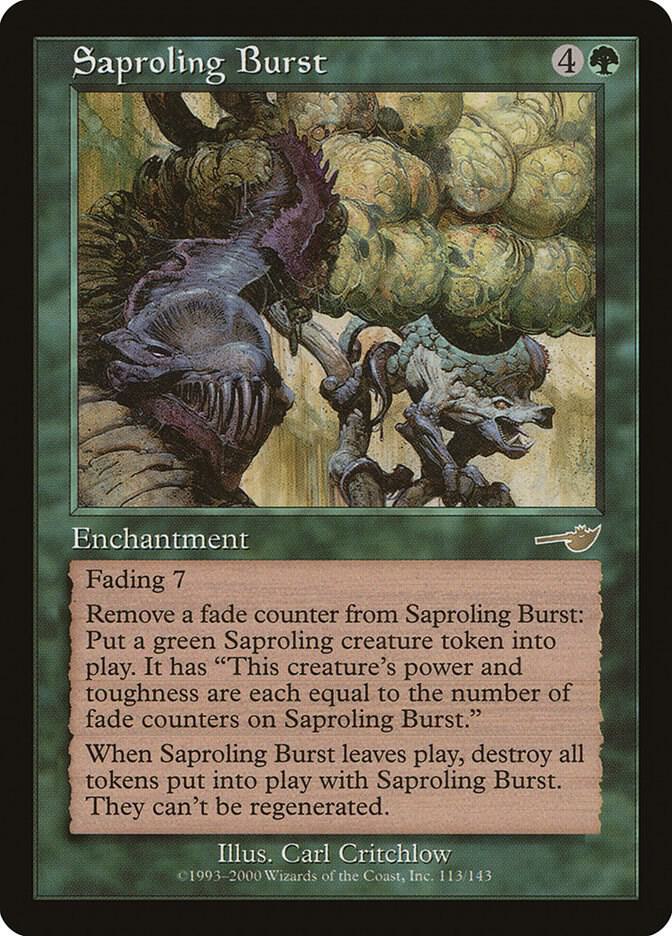 Saproling Burst 113/143 (Nemesis)  - Foil | Good Games Modbury