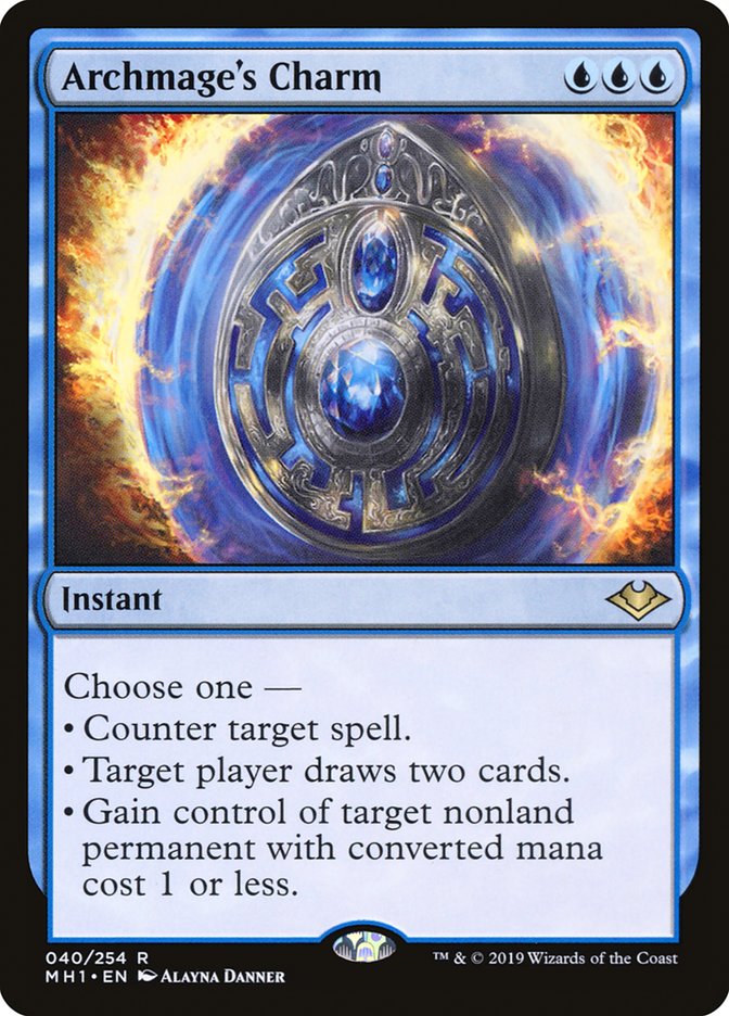 Archmage's Charm 40/254 (Modern Horizons)  | Good Games Modbury