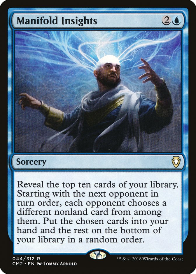 Manifold Insights 44/312 (Commander Anthology Volume II)  | Good Games Modbury