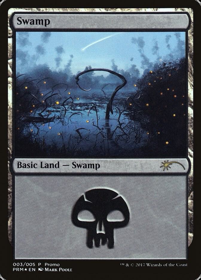 Swamp 3/5 (Gift Boxes and Promos)  - Foil | Good Games Modbury