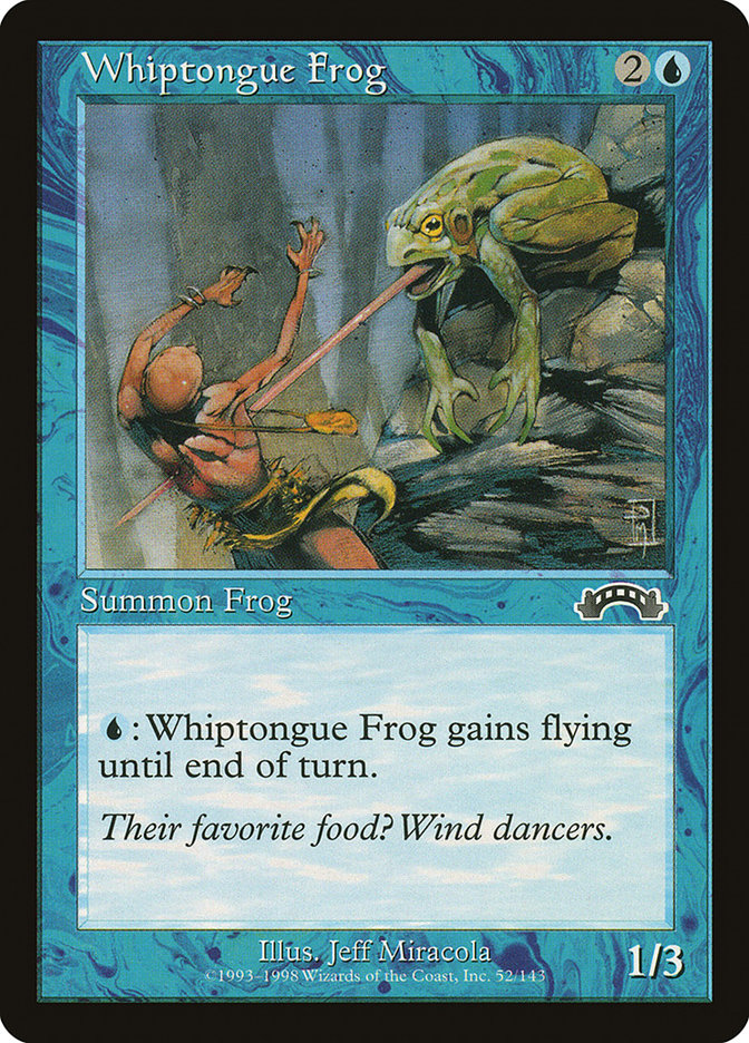 Whiptongue Frog 52/143 (Exodus)  | Good Games Modbury