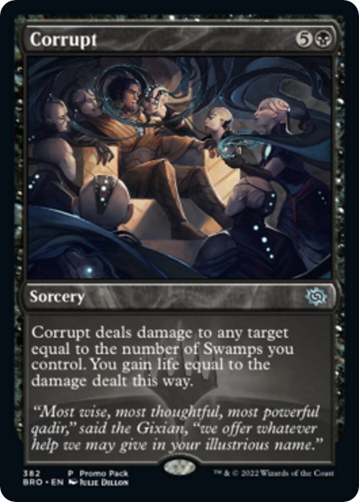 Corrupt 382/287 (Promo Pack: The Brothers' War)  - Foil | Good Games Modbury