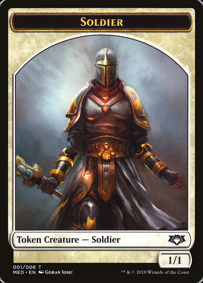 Soldier Token [Mythic Edition Tokens] | Good Games Modbury