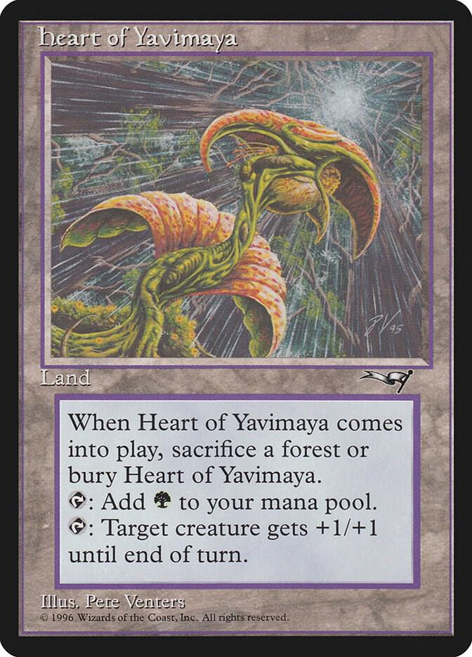 Heart of Yavimaya 138/199 (Alliances)  | Good Games Modbury