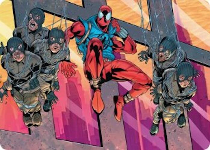 Scarlet Spider Ben Reilly Art Card 38 (Art Series: Marvel's Spider-Man)  | Good Games Modbury