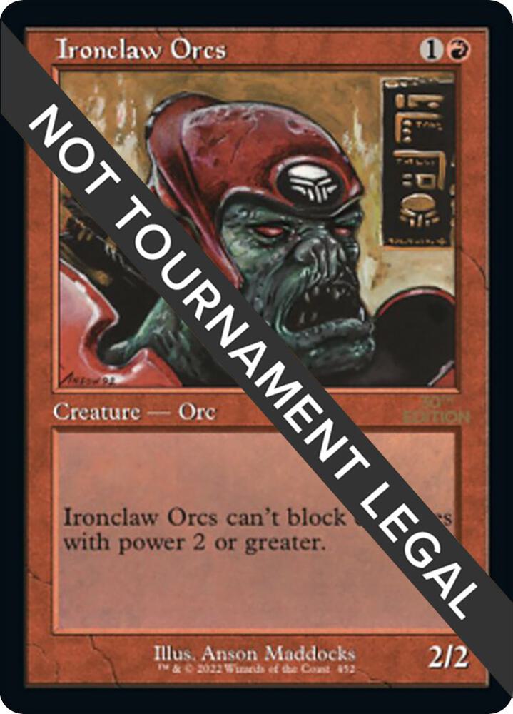 Ironclaw Orcs Retro Frame 452/594 (30th Anniversary Edition)  | Good Games Modbury