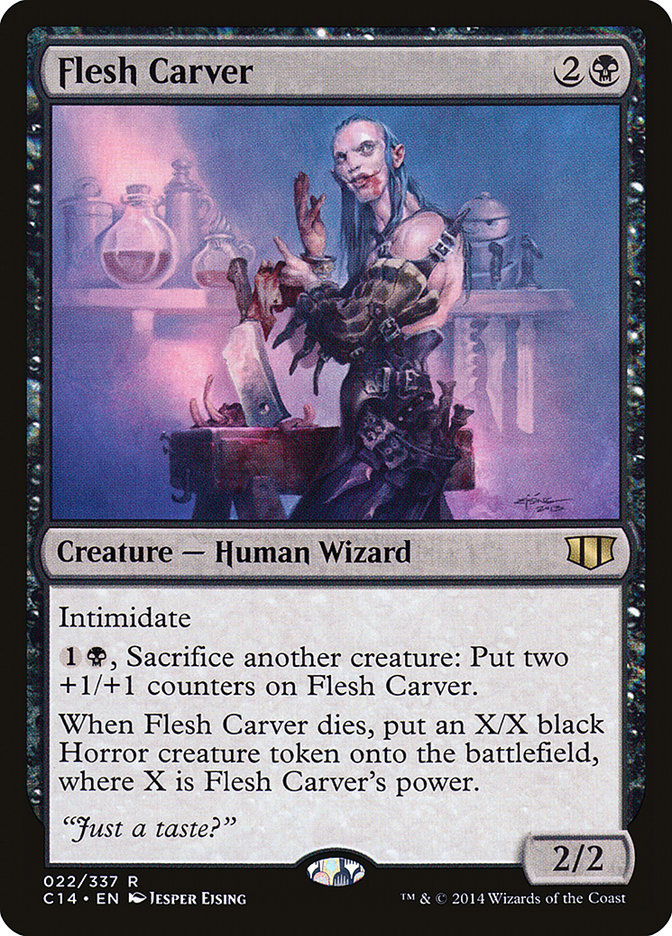 Flesh Carver 22/337 (Commander 2014)  | Good Games Modbury