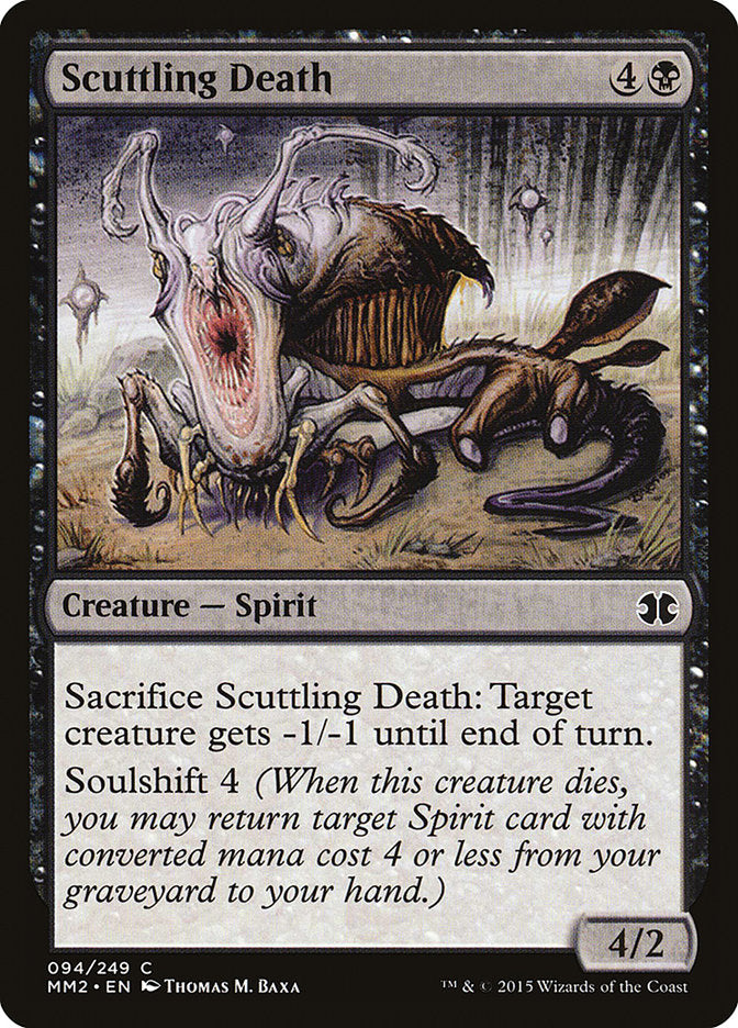 Scuttling Death 94/249 (Modern Masters 2015)  - Foil | Good Games Modbury