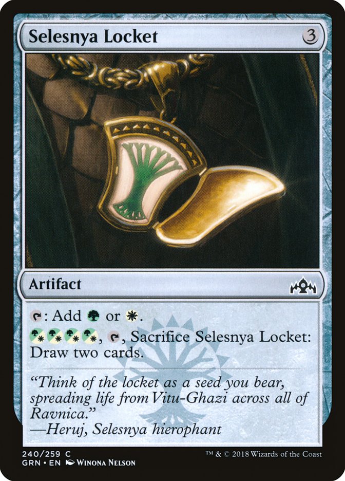 Selesnya Locket [Guilds of Ravnica] | Good Games Modbury