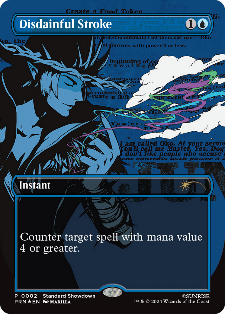 Disdainful Stroke [Standard Showdown Promos] | Good Games Modbury