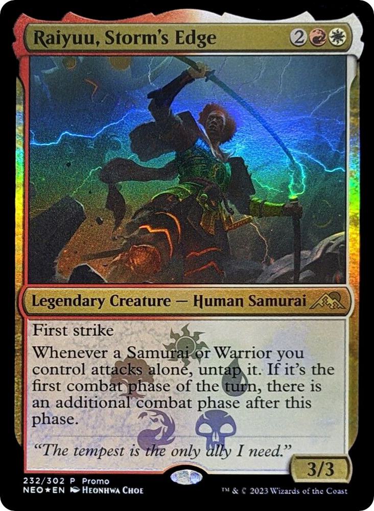 Raiyuu Storms Edge 232★/157 (Media Promos)  - Foil | Good Games Modbury