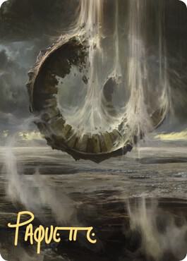 Wasteland Art Card Gold Stamped Signature 36 (Art Series: Zendikar Rising)  | Good Games Modbury