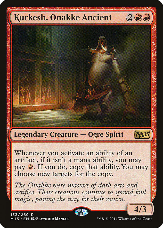 Kurkesh, Onakke Ancient 153/269 (Magic 2015 (M15))  | Good Games Modbury