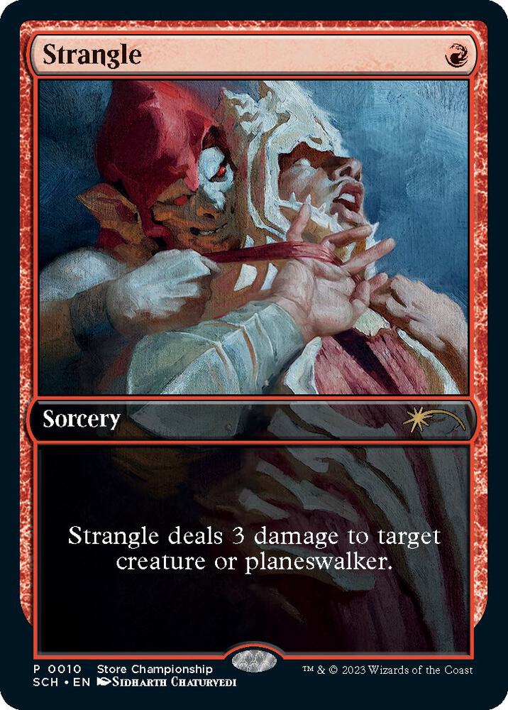 Strangle 10/49 (Game Day & Store Championship Promos)  - Full Art | Good Games Modbury