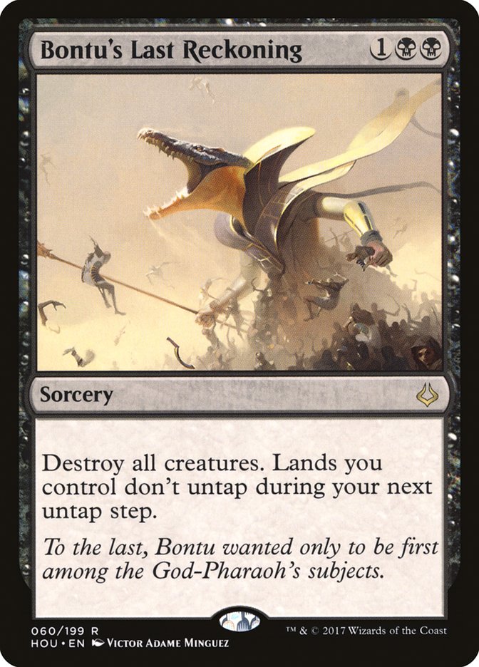Bontu's Last Reckoning 60/199 (Hour of Devastation)  | Good Games Modbury