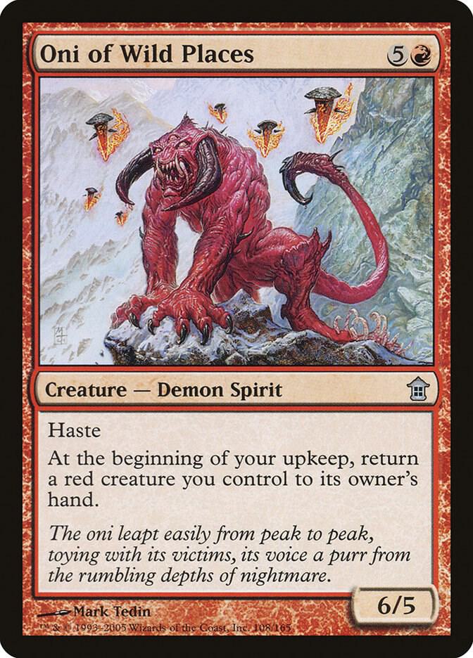 Oni of Wild Places 108/165 (Saviors of Kamigawa)  - Foil | Good Games Modbury