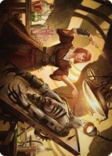 Ashnod Flesh Mechanist Art Card 15 (Art Series: The Brothers' War)  | Good Games Modbury