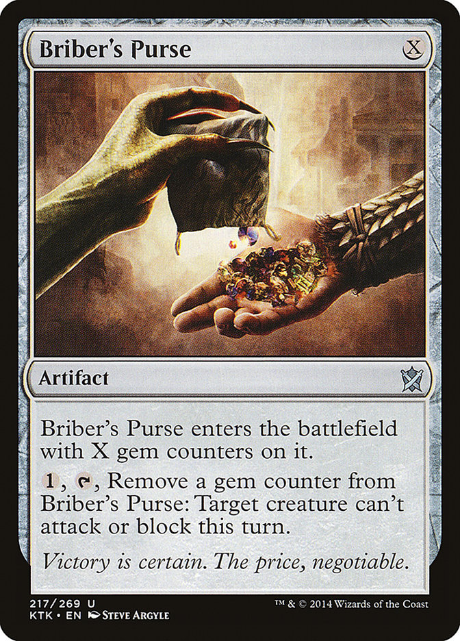 Briber's Purse [Khans of Tarkir] | Good Games Modbury