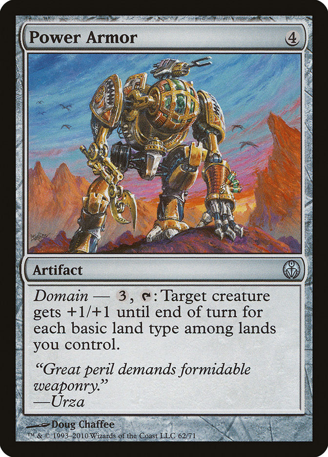 Power Armor 62/71 (Duel Decks: Phyrexia vs. the Coalition)  | Good Games Modbury