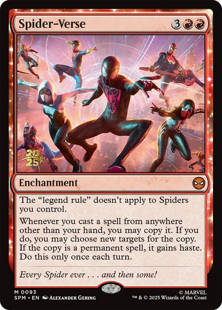 Spider Verse 93s/73 (Prerelease Cards)  - Foil | Good Games Modbury