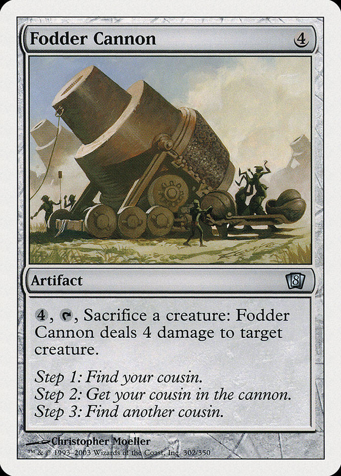 Fodder Cannon 302/350 (8th Edition)  | Good Games Modbury