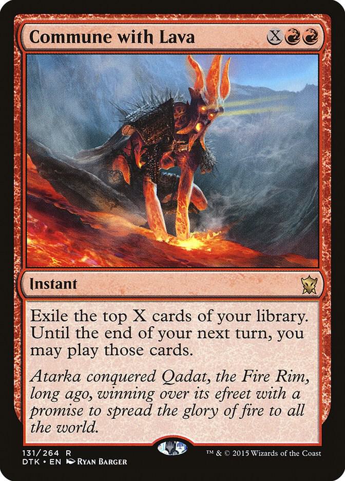 Commune with Lava 131/264 (Dragons of Tarkir)  | Good Games Modbury