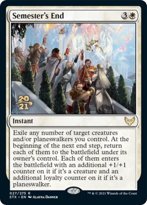 Semesters End 27s/180 (Prerelease Cards)  - Foil | Good Games Modbury