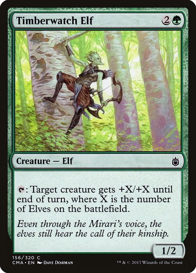 Timberwatch Elf 156/320 (Commander Anthology)  | Good Games Modbury