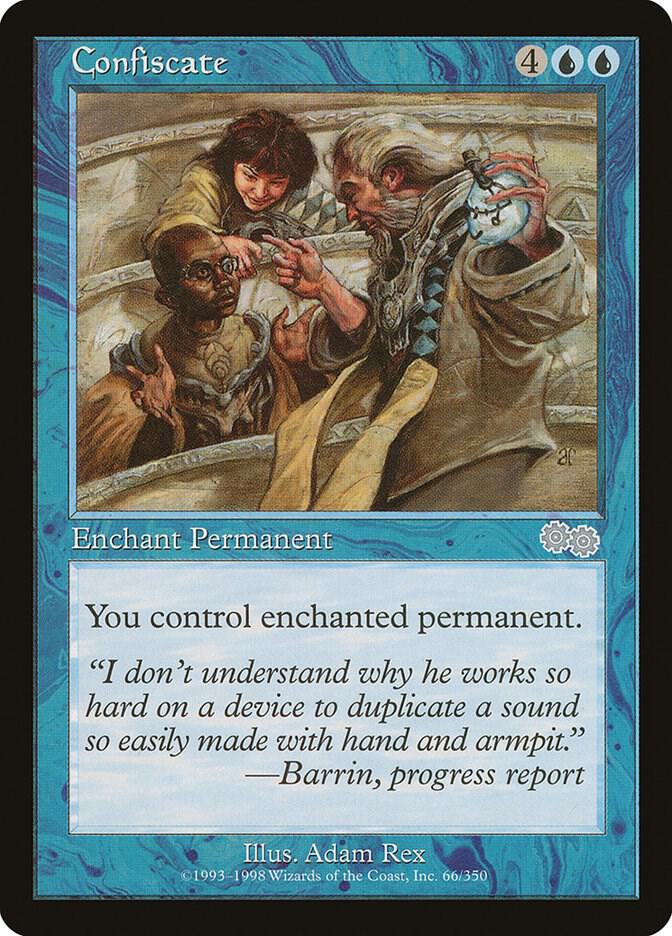 Confiscate 66/350 (Urza's Saga)  | Good Games Modbury