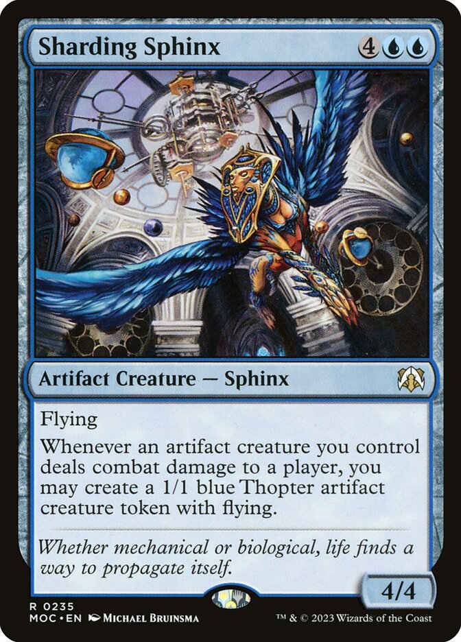 Sharding Sphinx 235/444 (Commander: March of the Machine)  | Good Games Modbury