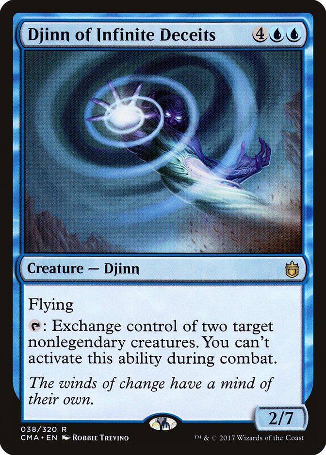 Djinn of Infinite Deceits 38/320 (Commander Anthology)  | Good Games Modbury