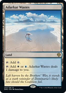 Adarkar Wastes 243/281 (Dominaria United)  | Good Games Modbury
