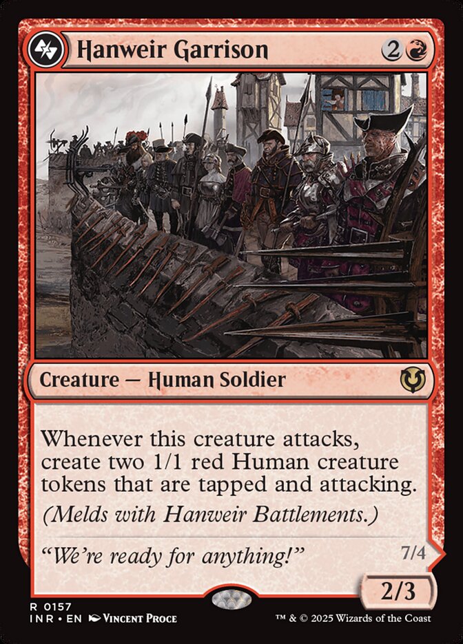 Hanweir Garrison 157/287 (Innistrad Remastered)  - Foil | Good Games Modbury