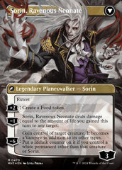 Sorin of House Markov // Sorin, Ravenous Neonate (Borderless) (Textured Foil) [Modern Horizons 3] | Good Games Modbury