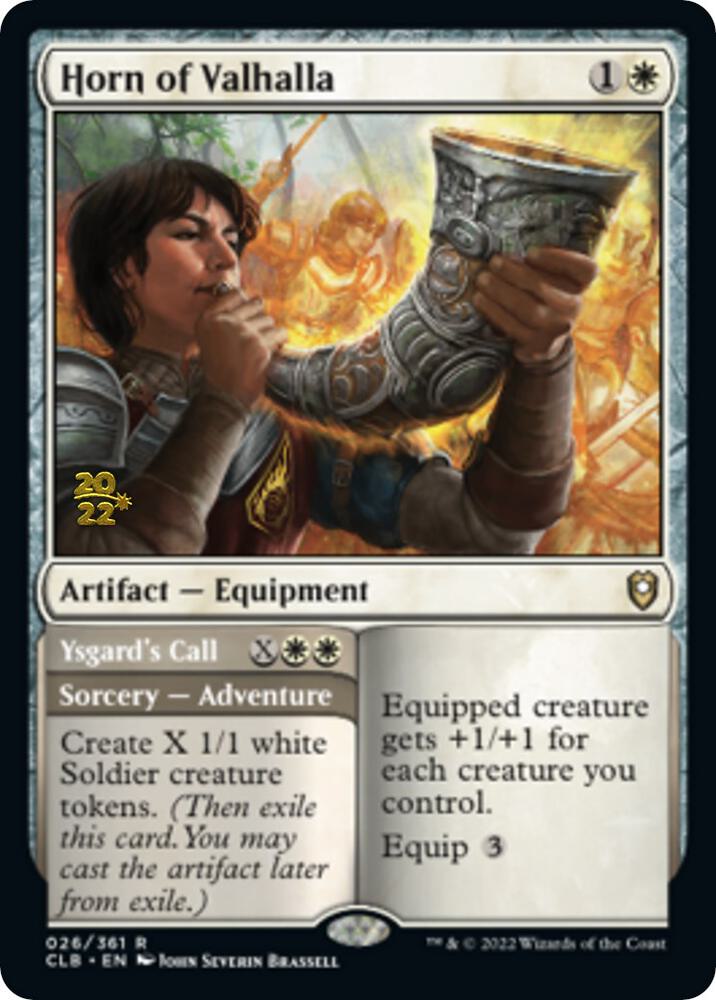 Horn of Valhalla 26s/108 (Prerelease Cards)  - Foil | Good Games Modbury